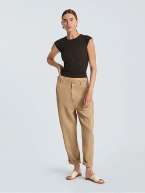 EVERLANE-BNWT-The Relaxed Chino-Dark Khaki-6